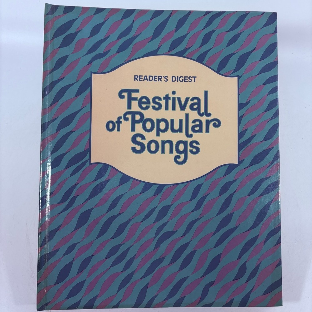 Festival of Popular Songs Reader's Digest 1977 Spiral Edition Music Book